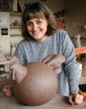 Hand building My Big Fat Hen