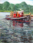 Mystic's Tow Boat